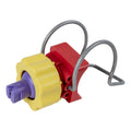0.129 Orifice, 1-1/2" Pipe Size, Spray on Nozzle with Purple Ball Color
