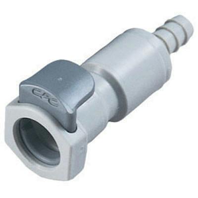 1/4" In-Line Hose Barb EFC Series Body - Shutoff (Insert Sold Separately)