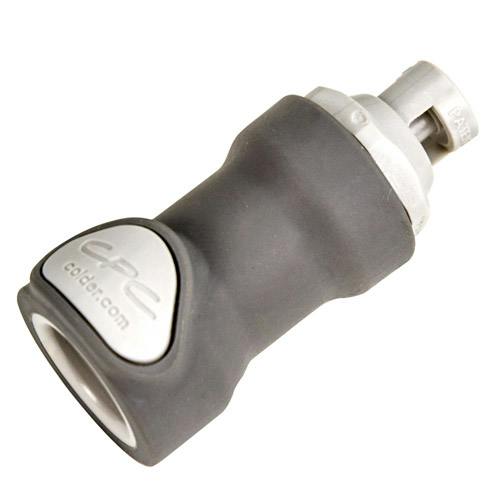 1/8" ID In-Line Hose Barb NS4 Series Polypropylene Non-Spill Coupling Body (Insert Sold Separately)