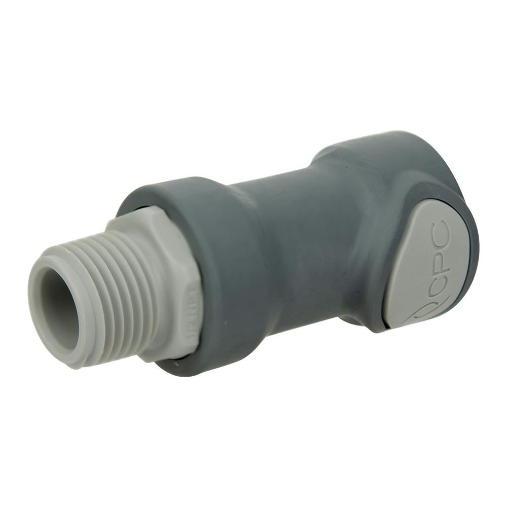 1/2" NPT NS6 Series Polypropylene Non-Spill Coupling Body (Insert Sold Separately)