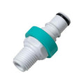 1/4" NPT NS4 Series ABS Non-Spill Coupling Insert (Body Sold Separately)