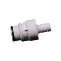 3/8" In-Line Hose Barb HFC 35 Series Polysulfone Coupling Insert - Straight Thru (Body Sold Separately)