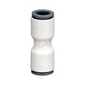 1/4" OD Push-to-Connect x 1/4" OD Push-to-Connect White Nylon LIQUIfit® Union Connector