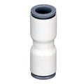 5/16" OD Push-to-Connect x 5/16" OD Push-to-Connect White Nylon LIQUIfit® Union Connector