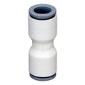 3/8" OD Push-to-Connect x 3/8" OD Push-to-Connect White Nylon LIQUIfit® Union Connector