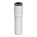 1/4" OD Push-to-Connect x 3/8" OD Stem White Nylon LIQUIfit® Stem Reducer
