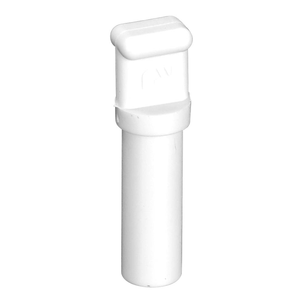 3/8" OD Stem White Nylon LIQUIfit® Plug