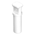 1/2" OD Stem White Nylon LIQUIfit® Plug