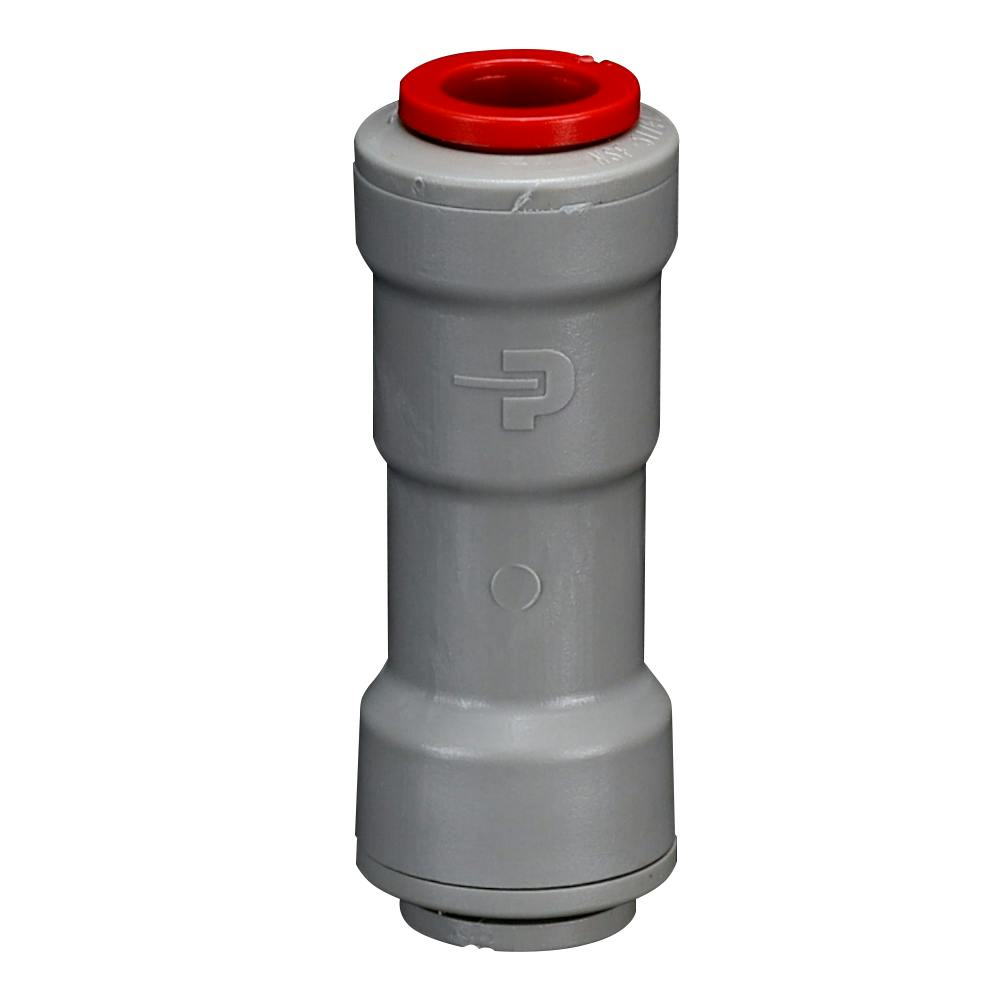 3/8" OD Push-to-Connect x 3/8" OD Push-to-Connect Gray Acetal TrueSeal™ Check Valve