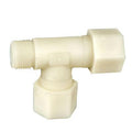 1/4" OD Compression x 1/4" MNPT Nylon JACO Male Run Tee