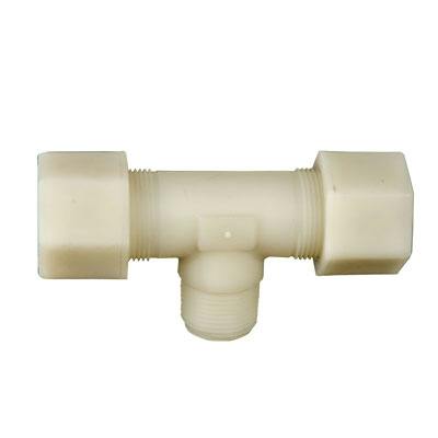 1/4" OD Compression x 1/4" MNPT Nylon JACO Male Branch Tee