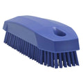 Purple Polypropylene Vikan® Hand & Nail Brush with Stiff Polyester Bristles