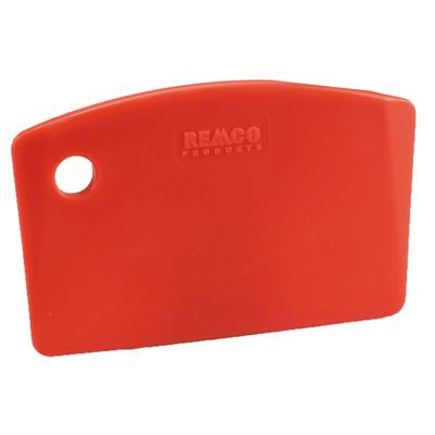 5.2" Red Polypropylene Vikan® Mini Bench Scraper
