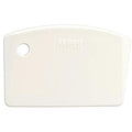 5.2" White Polypropylene Vikan® Mini Bench Scraper