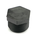 3/4" NPT Black HDPE Plug