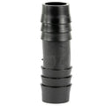 1/2" Hose ID x 1/2" Hose ID Black HDPE Connector