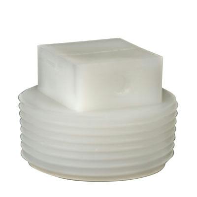 3/4" MNPT Nylon Plug with Square Head