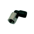 1/8" Tube x 1/8" FNPT Prestolok Nylon Female Swivel Elbow