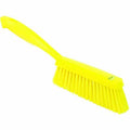 13" Yellow Polypropylene Vikan® Edge Bench Brush with Medium Polyester Bristles
