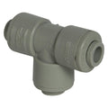 1/4" OD Push-to-Connect Run x 1/4" OD Push-to-Connect Stem Gray Acetal TrueSeal™ Union Tee