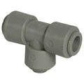 3/8" OD Push-to-Connect Run x 1/4" OD Push-to-Connect Stem Gray Acetal TrueSeal™ Union Tee
