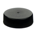 33/400 Black Polypropylene Unlined Ribbed Cap