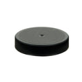 53/400 Black Polypropylene Unlined Ribbed Cap