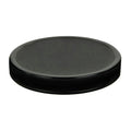 110/400 Black Polypropylene Unlined Ribbed Cap