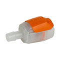 1/2" Hose Barb Natural Polypropylene Female SeriesLock™ Valved Coupling - Large