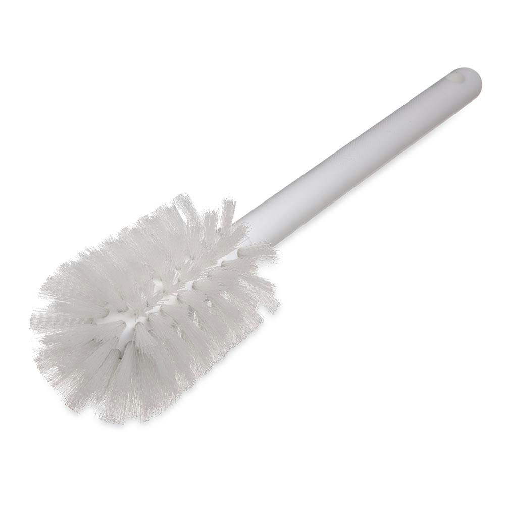 12" White Economy Bottle Brush