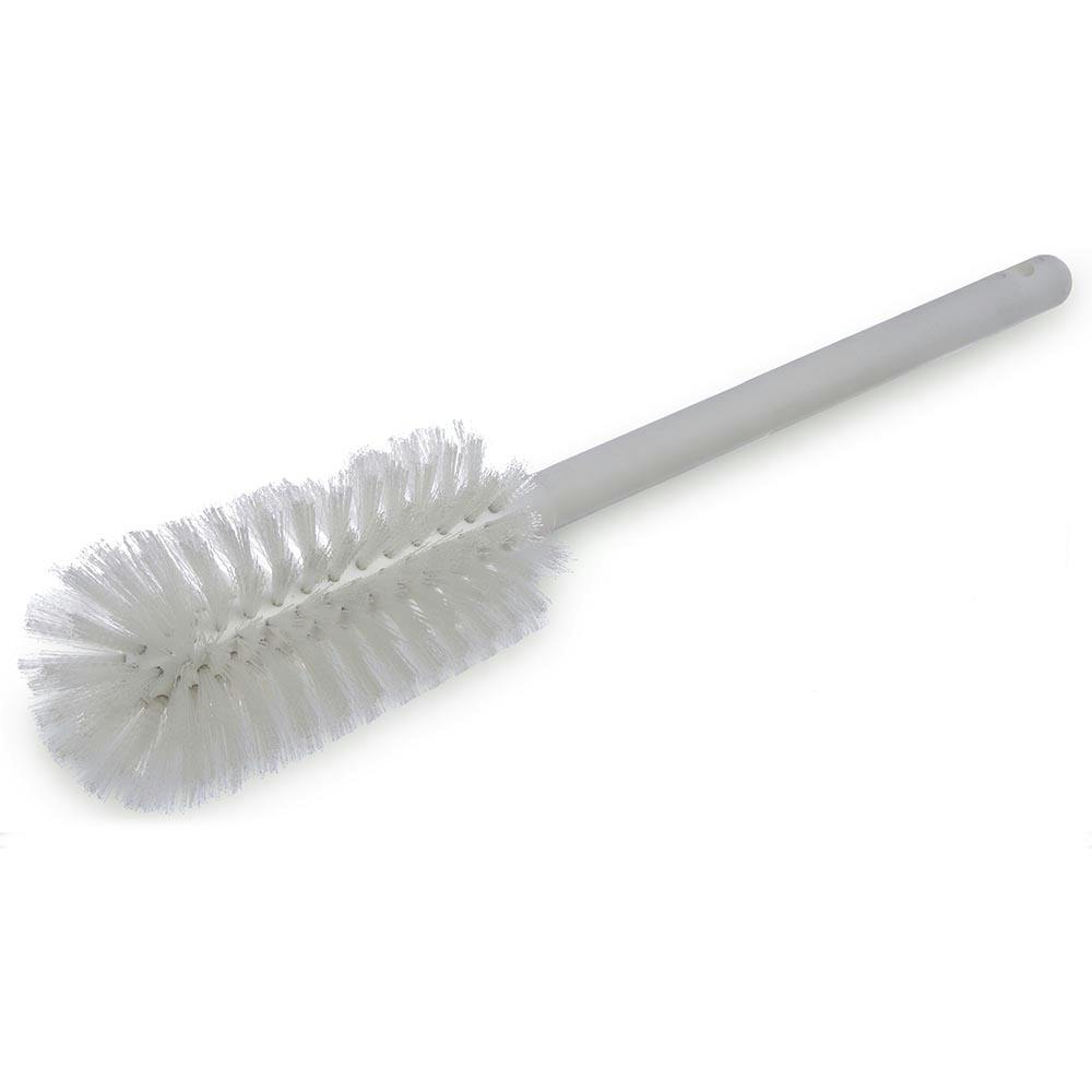 16" White Economy Bottle Brush