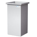 51 Gallon Natural LLDPE Rectangular Tamco® Heavy-Duty Tank with Internal Flange - 18" L x 18" W x 36" Hgt. (Cover Sold Separately)