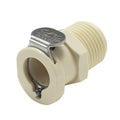 3/8" MNPT PLC Series Polypropylene Body - Shutoff (Insert Sold Separately)