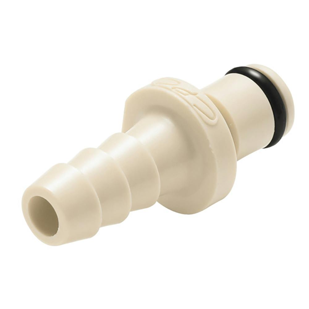 1/4" In-Line Hose Barb PMC Series Polypropylene Insert - Straight Thru (Body Sold Separately)
