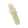 3/8" Hose Barb x 11/16" UN Nylon Adapter with Hex Lock Nut