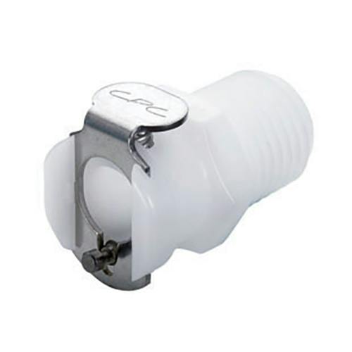 1/4" MNPT NSF-listed PMC Series Acetal Body - Shutoff (Insert Sold Separately)