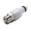 1/4" In-Line Ferruleless PTF NSF-listed PMC Series Acetal Insert - Straight Thru (Body Sold Separately)