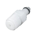 1/8" MNPT PMC Series Acetal Pipe Thread Insert - Straight Thru (Body Sold Separately)
