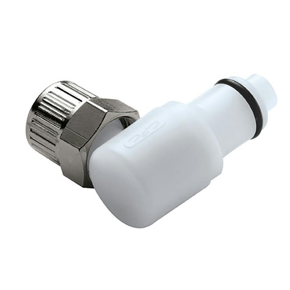 3/8" Ferruleless PTF PLC Series Acetal Elbow Insert - Straight Thru (Body Sold Separately)