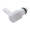 1/4" Hose Barb PLC Series Acetal Elbow Insert - Shutoff (Body Sold Separately)