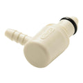 1/8" Hose Barb PMC Series Polypropylene Elbow Insert - Straight Thru (Body Sold Separately)