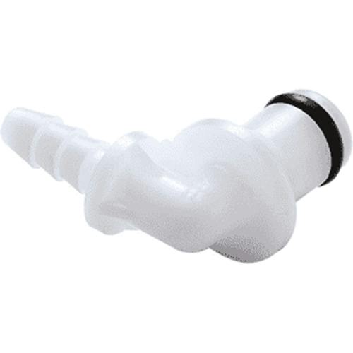1/4" Hose Barb PMC Series Acetal Elbow Insert - Straight Thru (Body Sold Separately)