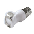 3/8" In-Line Ferruleless PTF PLC Series Acetal Body - Shutoff (Insert Sold Separately)