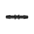3/16" Tube ID Black Nylon Coupler