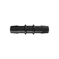 1/2" Tube ID Black Nylon Coupler