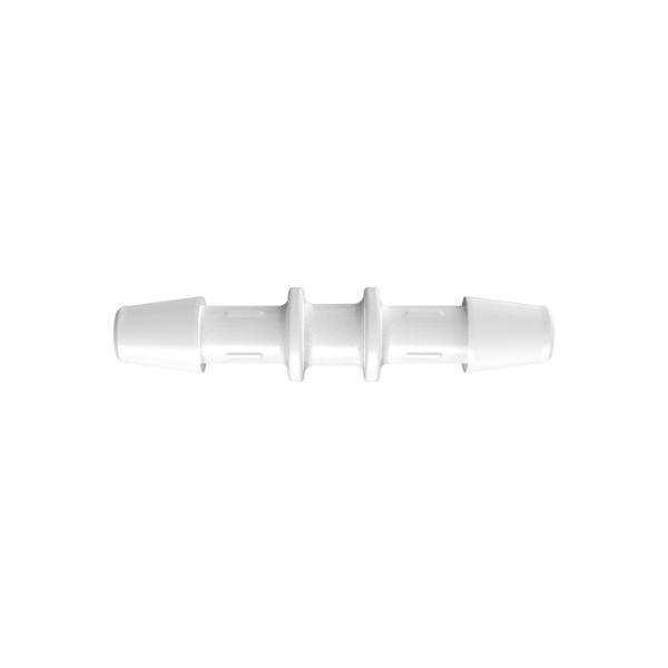 3/16" Tube ID Natural Polypropylene Coupler