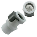 1/4" MNPT NSF-Listed APC Series Acetal Coupling Body - Shutoff (Insert Sold Separately)
