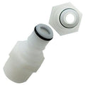 3/8" MNPT NSF-Listed APC Series Acetal Insert - Straight Thru (Body Sold Separately)