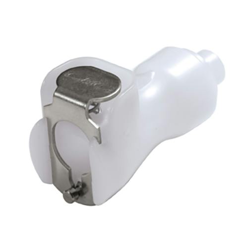 1/16" In-Line Hose Barb PMC Series Acetal Body - Shutoff (Insert Sold Separately)