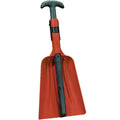 Orange Collapsible Emergency Shovel with Black Handle